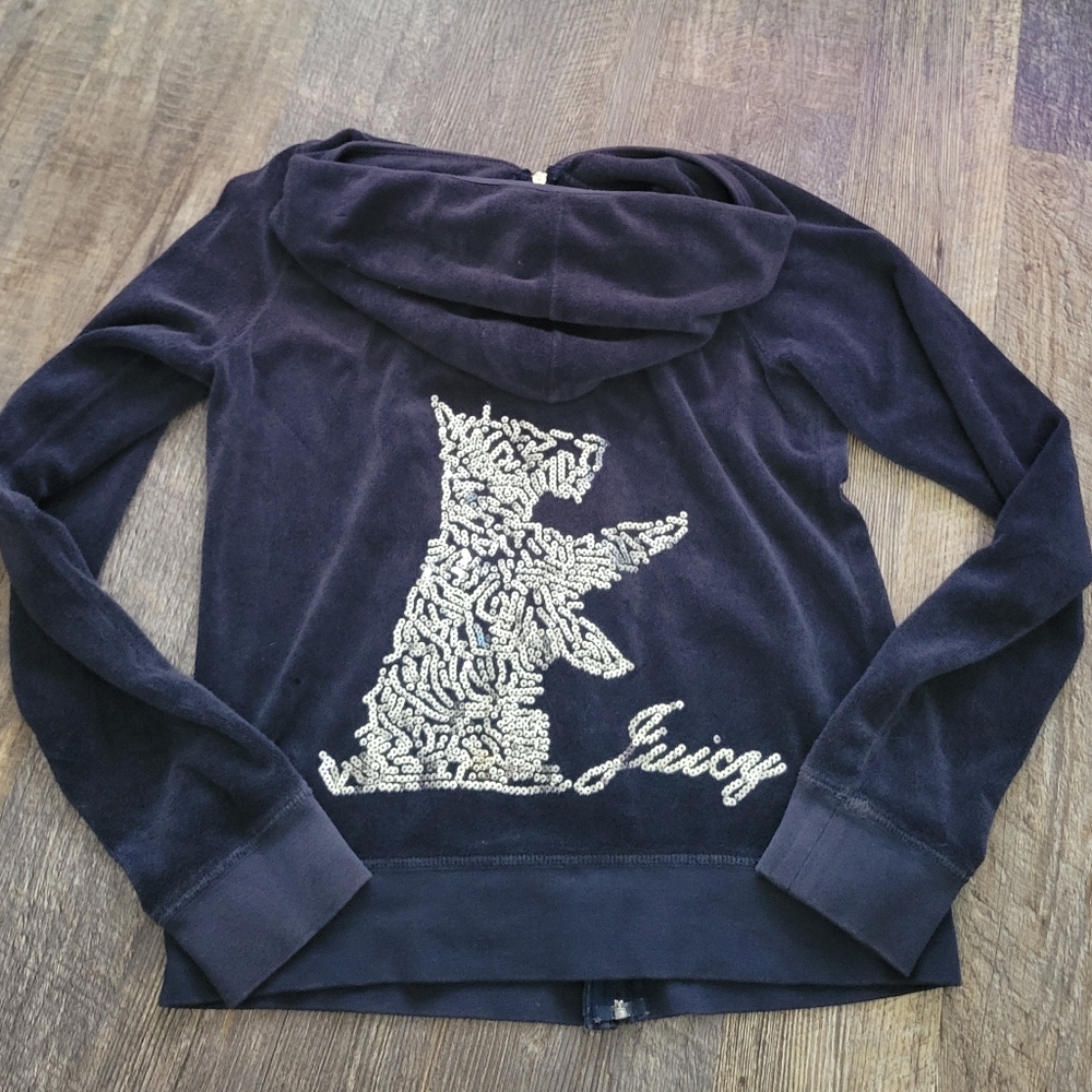 Juicy couture dog hoodie